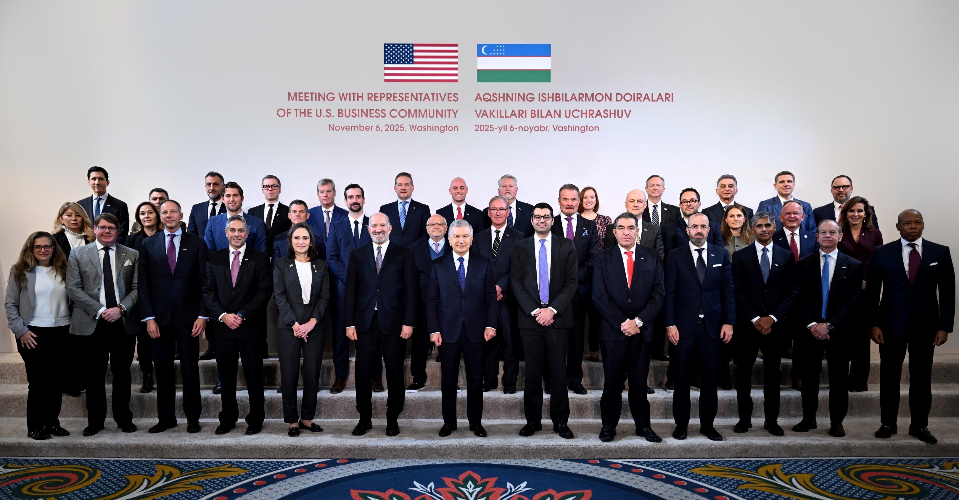 President of Uzbekistan highlights new areas of strategic partnership with American business