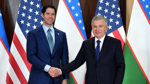 President of Uzbekistan receives the head of DFC Corporation